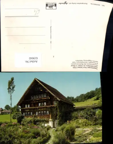 619642,Ebnat-Kappel Toggenburger Haus Haus Edelmann Acker i. Ebnat