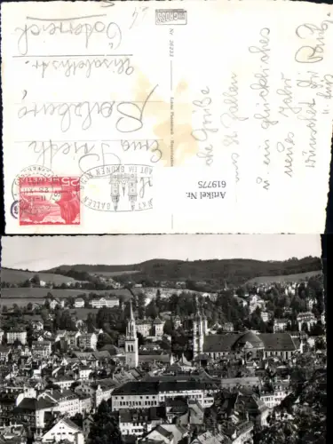 619775,Foto Ak St Gallen Teilansicht
