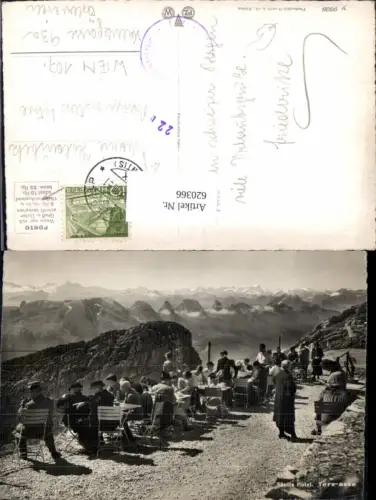 620366,Foto Ak Säntis Hotel Terrasse Schwägalp Nesslau