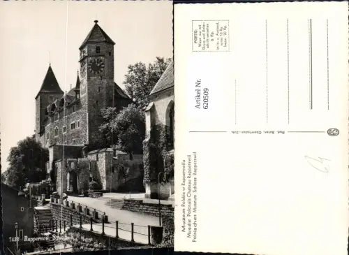 620509,Foto Ak Rapperswil Schloss Rapperswil-Jona
