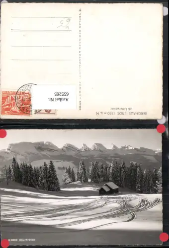 655265,Berghaus Iltios ob Unterwasser Winteransicht Wildhaus-Alt St. Johann