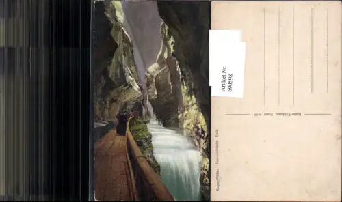 690598 Ragaz Pfäfers Taminaschlucht Tamina St. Gallen