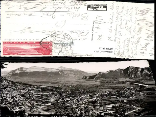 705931 Foto AK Bad Ragaz m. Alvier