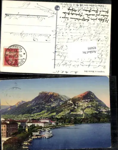 85695,Lugano e Monte Bre Kt Tessin