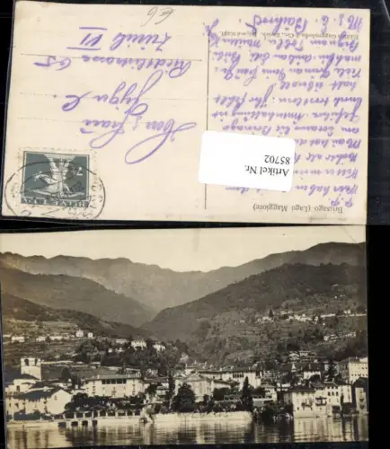 85702,Foto AK Bissago Lago Maggiore Kt Tessin