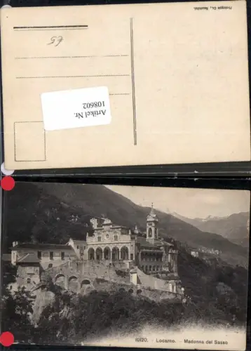 108602,Locarno Madonna del Sasso Kt Tessin