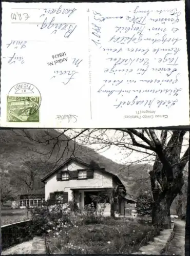 108616,Campo Enrico Pestalozzi Arcegno Kt Tessin Ticino