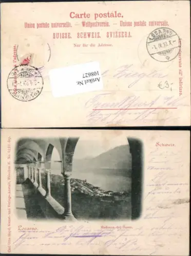 108627,Locarno Madonna del Sasso 1900 Kt Tessin