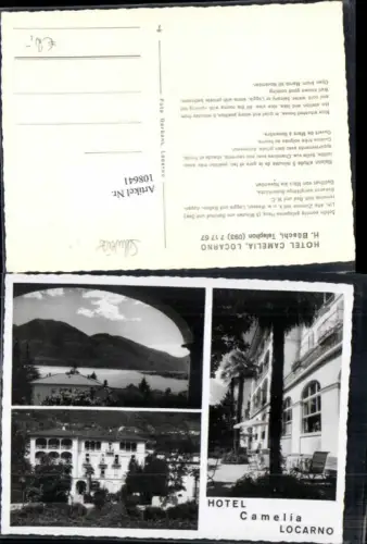 108641,Hotel Camelia Locarno Kt Tessin