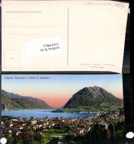 116382,Lugano Panorama Kt Tessin