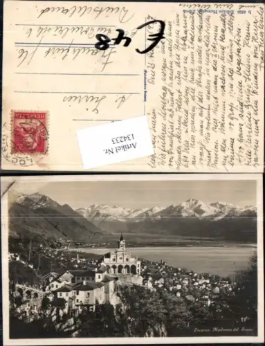 134233,Locarno Madonna del Sasso Kt Tessin