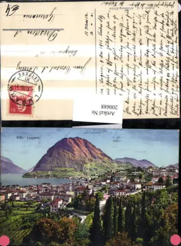 200688,Lugano Totale Kt Tessin