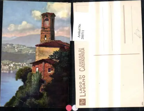 200711,Lago di Lugano Chiesa di Castagnola Kirche Kt Tessin