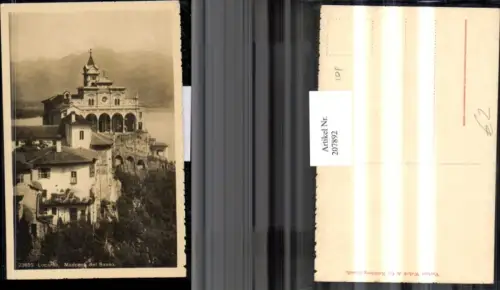 207892,Locarno Madonna del Sasso Kirche Kt Tessin