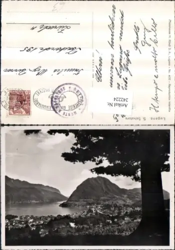 242224,Lugano Totale m. S. Salvatore Kt Tessin
