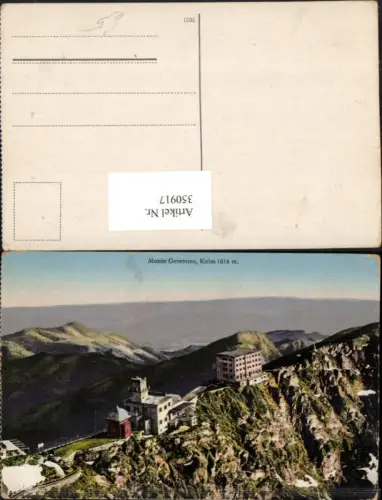 350917,Monte Generoso Kulm Hotel Bergkulisse Kt Tessin