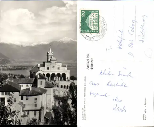 440489,Locarno Santuario della Madonna del Sasso Kirche Kt Tessin