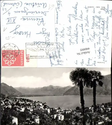 440495,Locarno Totale See Bergkulisse Kt Tessin