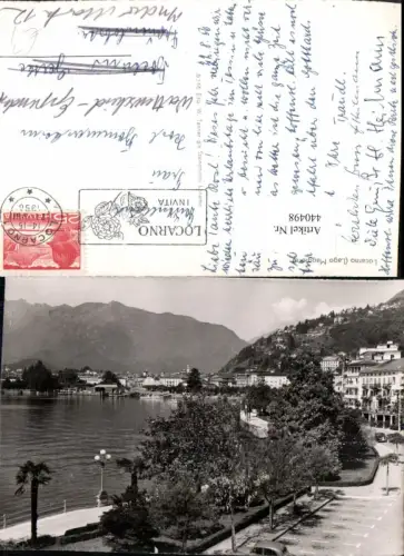 440498,Lago Maggiore Locarno Teilansicht Kt Tessin