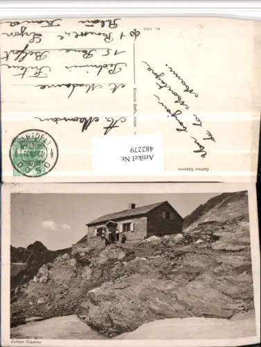 482279,Catlimo Capanna b. Osco Berghütte Kt Tessin
