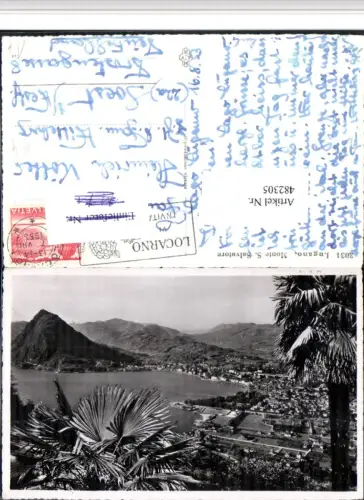 482305,Lugano Monte S. Salvatore Totale Palmen Kt Tessin