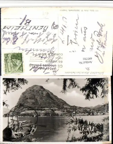 495701,Lugano Monte San Salvatore Boot Kt Tessin
