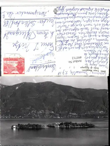 495712,Lago Maggore Isole di Brissago Insel Kt Tessin