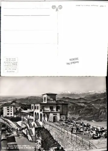 502856,Monte Generoso Ristorante vista sul Lago Bergkulisse Kt Tessin