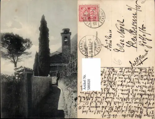 586920,Lago di Lugano Chiesa d Oria Kirche Switzerland