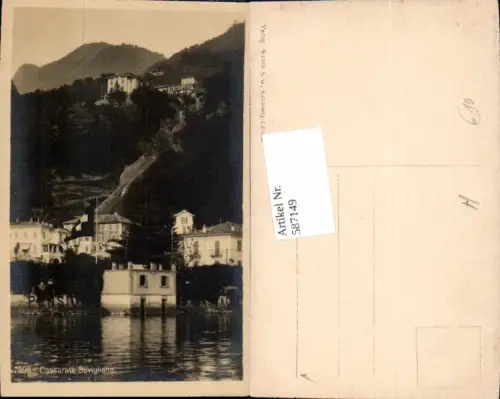 587149,Foto Ak Cassarate Suvigliana Castagnola-Cassarate-Ruvigliana Switzerland