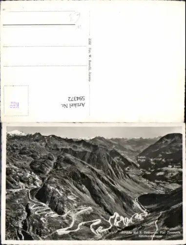 594372,Gotthardpass Valle Tremola Airolo Strado del S. Gottardo