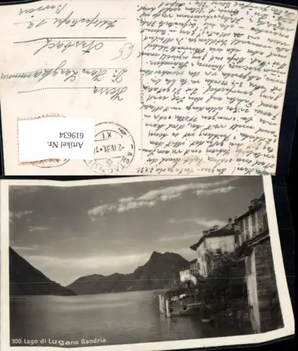 619634,Lago di Lugano Gandria Ansicht