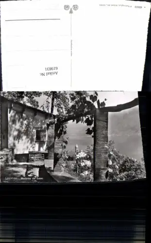 619831,Foto Ak Locarno Madonna del Sasso