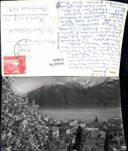 619839,Foto Ak Locarno Ansicht