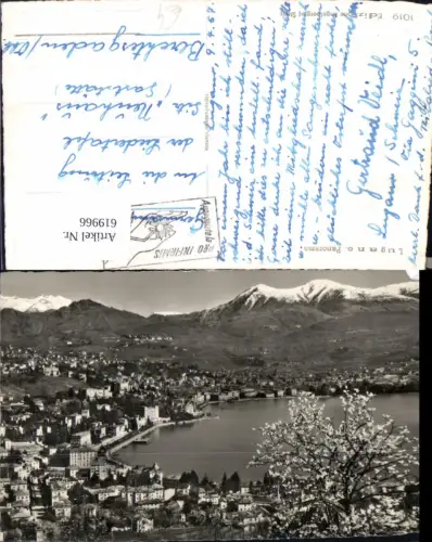 619966,Foto Ak Lugano Panorama