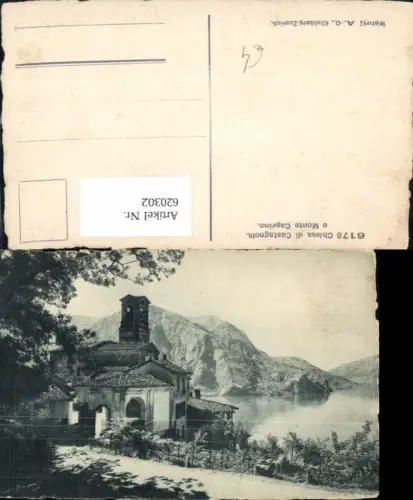 620302,Chiesa di Castagnola e Monte Caprino Lugano