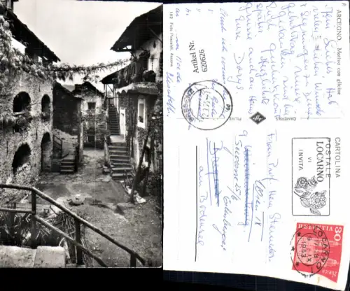 620626,Foto Ak Arcegno Losone Motivo con glicine