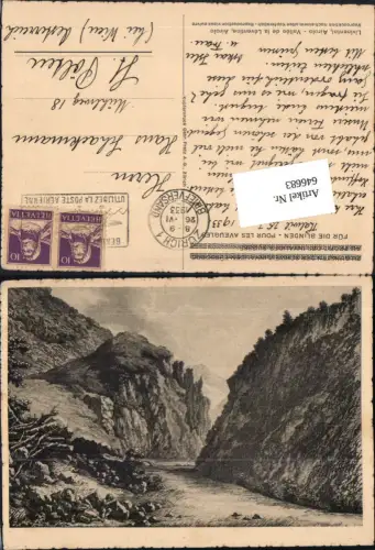 646683,Livinental Airolo Leventine n. Kupferstich Kt. Tessin