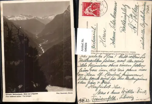 646684,Livinental Airolo Leventine Livignotal n. Phot. Feuerstein Schuls Kt. Tessin