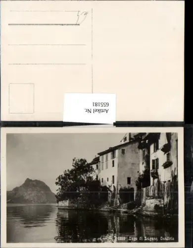 655181,Foto Ak Lago di Lugano Gandria Lugano