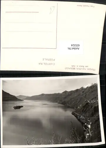 655324,Ascona Strada Ascona Brissago con Ronco Isole