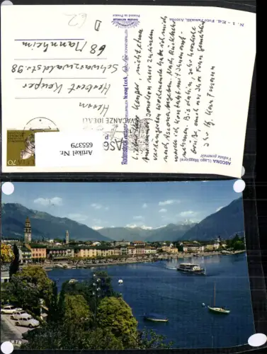 655379,Ascona Lago Maggiore Veduta generale