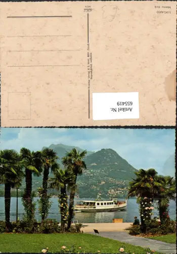 655419,Lugano Monte Bre Schiff Dampfer Palmen