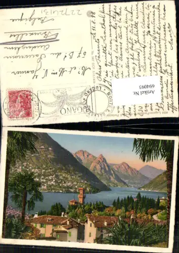 694093 Lugano Locarno Lago Maggiore Paradiso Porlezza
