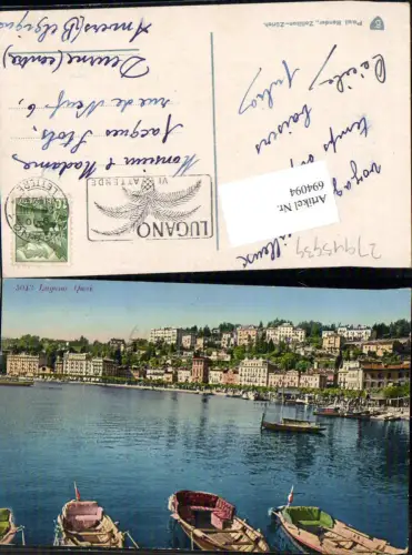 694094 Lugano Locarno Lago Maggiore Quai Kai gel Deurne Centre