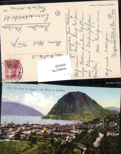 694102 Lugano Locarno Lago Maggiore Monte Salvatore