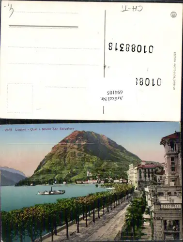 694105 Lugano Locarno Lago Maggiore Monte Salvatore