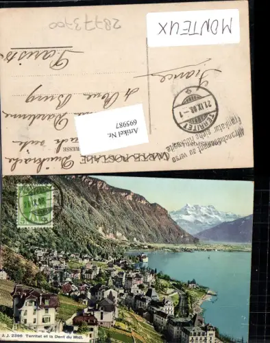 695987 Dents du Midi Montreux Veytaux Territet Tessin