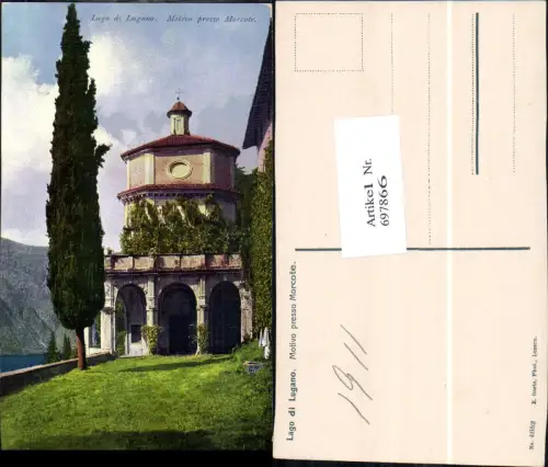 697866 Tessin Lago di Lugano bei Morcote pub Goetz 4652