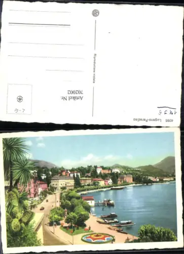 702002 Lugano Paradiso Lago Maggiore Kaktus Kt Tessin